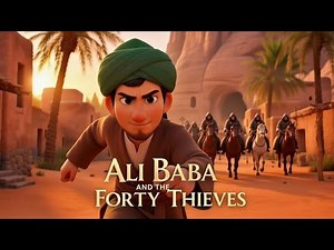 Ali Baba and the Forty Thieves | 4D Animated Story | Magical Adventure Cartoon (‪@KidsLandOfficial‬)