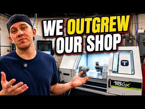 We Moved Our Machine Shop and Added a Lathe — Here's What Happened