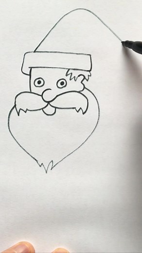 How To Draw Santa. In this video I show you how to draw Santa, how to draw Santa easy, how to draw Santa step by step, how to draw Santa Claus, how to draw Santa clause face, if you enjoyed this video how to draw Santa easy - please like and subscribe! Thanks for watching. #howtodrawstepbystep #howtodraweasy #easydrawingforkids #easydrawing #howtodrawforbeginners #easydrawingtutorial #easydrawingforkid #stepbysteptutorial #stepbystepdrawing #santadrawing #santadrawing🥰 #santaclausdrawing #santa