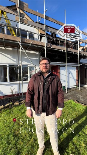 Another home looked after by your local team 🏡 Windows and soffits replaced using full safe scaffolding, we always make sure the job’s done properly and safely from start to finish. Around 5 days from start to this stage, and next up… beautiful new flush windows going in 🙌 Real people. Local lads. Proper workmanship. If you’re in the area and thinking about upgrading, we’re only a message away 📩 📞01789 299910 📍CV37 0HR ☝🏻Website link in bio 📍Serving Stratford-upon-Avon, Warwickshire, the 