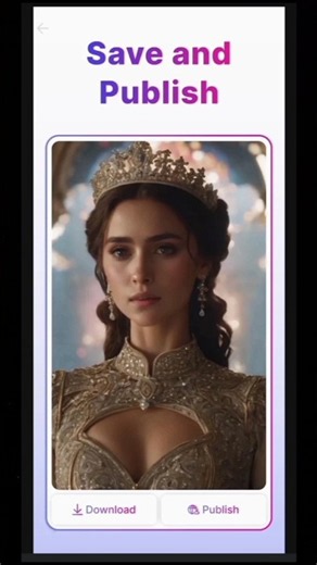 Generate HD AI Videos From Text! 😱 Gencraft App #shorts