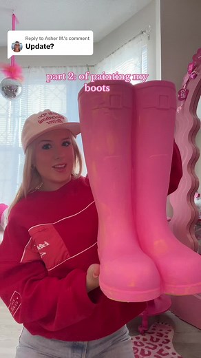 Painting and Decorating Rain Boots: Boot Update Tomorrow