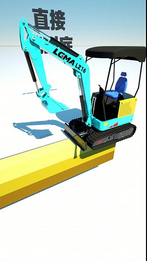 The Correct Operation For Digging And Trenching With Your Mini Excavator #constructionequipment #digging #trending #miniexcavator | LuGong Machinery