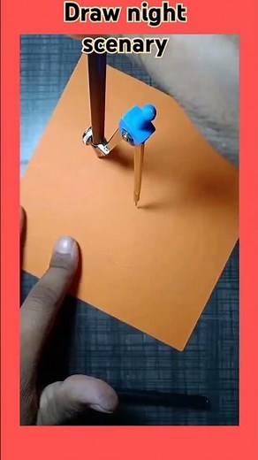 How To Draw Night Scenery (Easy Tutorial)