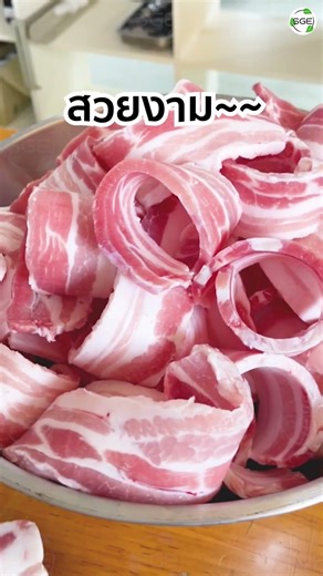 💥Slicing pork belly evenly and beautifully is super easy with the SGE slicer!