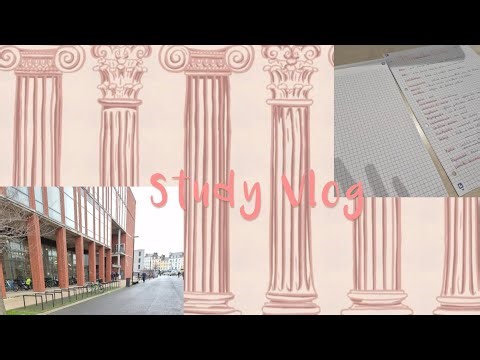 Study With Me | Weekly Library Vlog