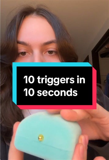 if you tingle to one of these you have to follow me i don’t make the rules #asmr #fastandaggressiveasmr #lofiasmr #10triggersin10seconds #fastasmr