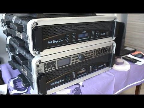 3U and 2U 19" Rack Case unboxing + install (Thomann Racks)