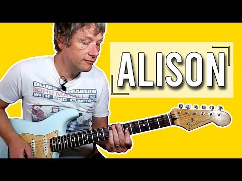 Learn How To Play Classic Pop : Alison | Guitar Lesson