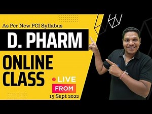 D Pharmacy Online Classes | Full Course | D Pharmacy 1st Year and 2nd Year