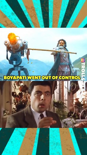 Ela vastai boyapati gari ki ilanti ideas😭😂 . . #reels #akhanda2trailer #akhanda2 #balakrishna #boyapatisrinu #rukminivasanth #trollsplaza #trending #viral #trolls | Trolls Plaza