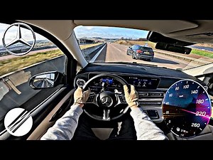 Mercedes V-Class V220d W447 TOP SPEED DRIVE ON GERMAN AUTOBAHN 🏎