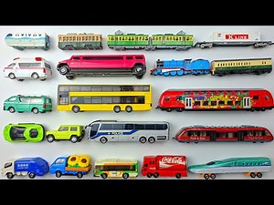 Toy Train and Car Collections for Toddlers with toy Cars | Train For Kids | Toy Videos for Kids