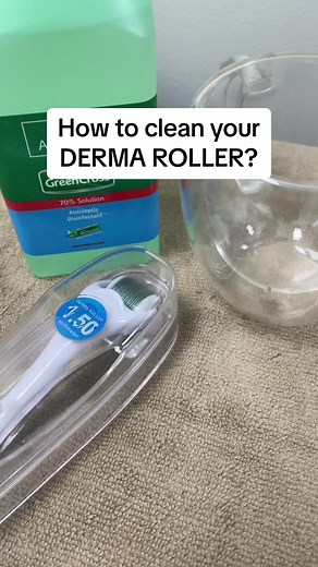 How to Properly Clean Your Derma Roller