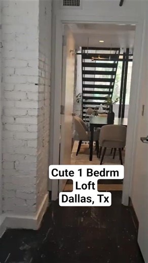 Exposed Brick Loft Apartment Tour #loft #apartment #apartmenttour