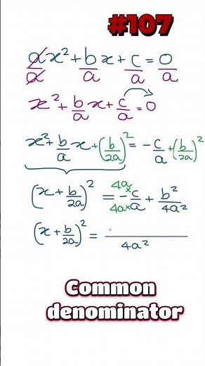 How To Derive The Quadratic Formula (Step-by-Step)