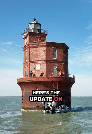 Paint Scraping Update: Lighthouse Restoration Project