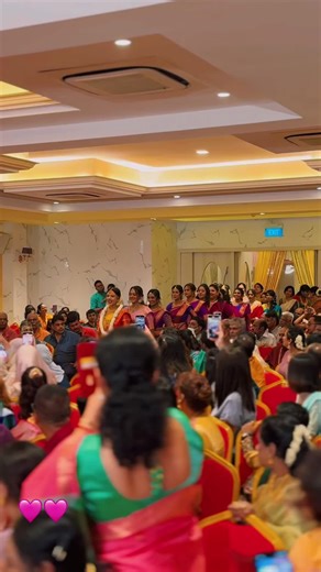 Bridal Walk-In Dance Performance at Tamil Wedding