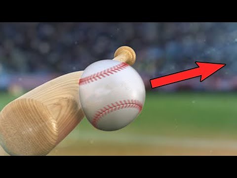 Impulse and Momentum Problem - Baseball bat hitting a ball