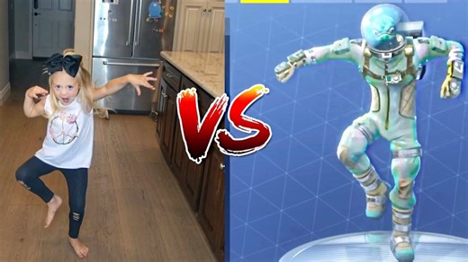 Fortnite dance challenge in real life