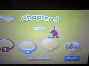 Teletubbies Again Again DVD menus