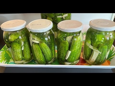Polish Style Cucumbers in Brine / Ogórki Kiszone