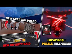 Jujutsu Zero NEW Infinity Update + New Map Quest FULL Guide (Shrine Locations,Puzzles,Infinity Raid)