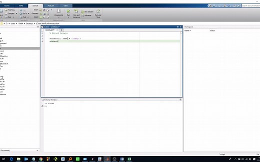 [MATLAB] 24. struct & cell data structure - 11 mins