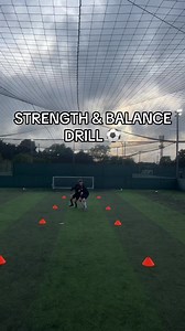 🔥Strength And Balance Drill 💪🏻 🎬Credit To @fit_4_football - TikTok 👏👏 #strengthtraining #agility #stengthandconditioning #stabilitytraining #coordinationtraining #injuryprevention #soccerdrills #footballdrills #soccercoach #footballcoach #drills #drillsbuildskills #footballer #baller #coachingdrills #footballtraining #soccertraining #trainingmotivation #football #soccer | Grassroots Coaching Drills