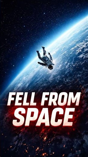 He Fell From Space… And Survived 😳 #space #history #didyouknow
