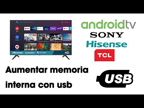 Increase internal memory on Android TV with USB (Hisense, Sony, TCL, Philips)