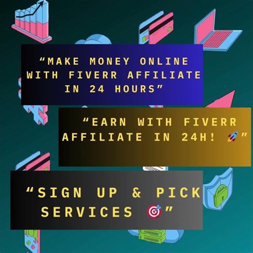 “Make Money Online with Fiverr Affiliate in 24 Hours 💰”