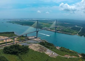Puente Atlántico (Atlantic Bridge) in Colon, Panama