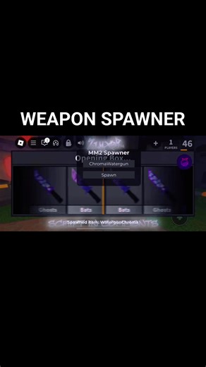 Murder Mystery 2 Weapon Spawner Script 🔥 #mm2 #murdermystery2 #roblox #mm2roblox #robloxfyp #robloxfypシ #robloxedit #robloxshorts #fypシ゚ | Mauro Bns