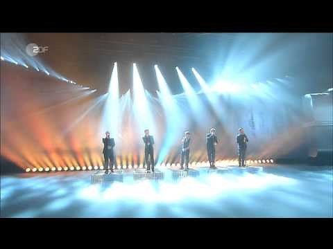 Take That -The Flood - 12.02.2011 - mit Robbie Williams live bei Wetten Dass mit Thomas Gottschalk