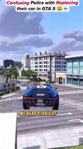 GTA 5 Lamborghini Police Prank Gone Wrong 😂 | #shorts #gta