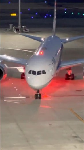 【ある日の羽田空港】ANA B787 Spot In Haneda Airport #ana #b787 #hanedaairport #night #aviation #spotting