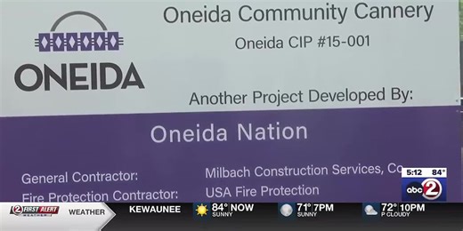 Oneida Nation breaks ground on new cannery for the Oneida community