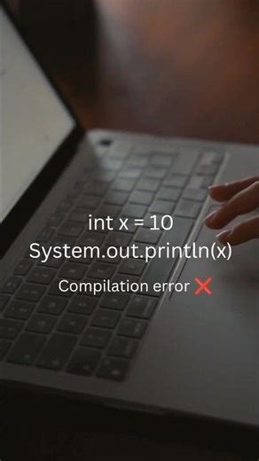 One small symbol can break your Java code 😳#JavaBasics #JavaErrors#CodingShorts#JavaForBeginners
