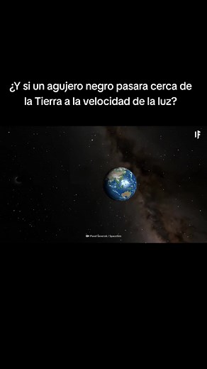 ¿Qué sucedería si un agujero negro pasara cerca de la Tierra?