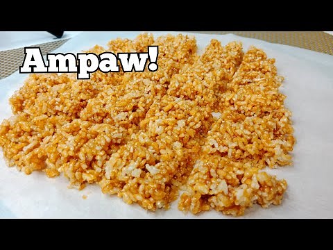 How to Make Ampaw (Puffed Rice) - Met's Kitchen