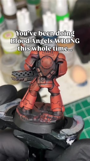 Create Realistic Blood Angels Paint Effects