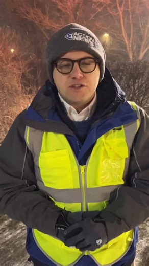 Our morning crew is out in the elements giving you the ground truth. High winds mixed with snow picking up in NW Ohio. Peak winds expected from 9a.m. until noon. | 13abc