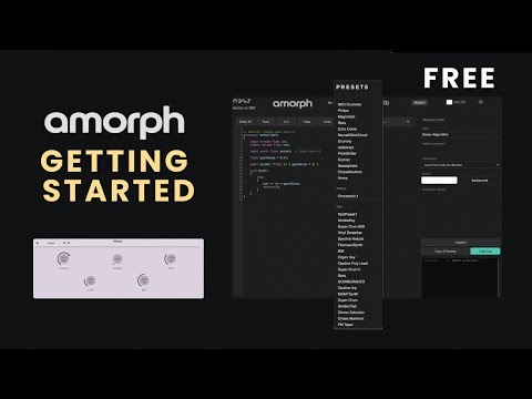 Turn Prompts Into Instruments / FX - Amorph Open Beta Walkthrough