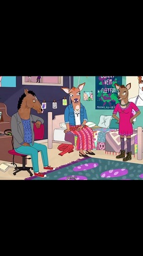 Bojack Horseman Penny Scene with Lemon Demon Fine Song