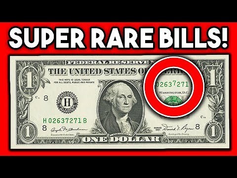 IF YOU HAVE A DOLLAR BILL LOOK FOR THESE VALUABLE ERRORS ON YOUR PAPER MONEY!!