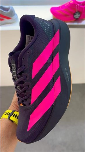 Adidas Adizero Evo SL - Shock Pink / Pure Ruby / Lucid Tangerine