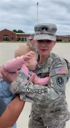 Mommy?” — Baby Girl Walks Past Soldiers Until She Finds Her Real Mom 💔➡️❤️