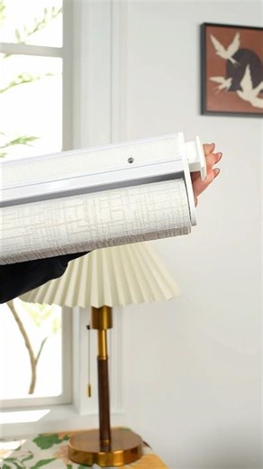 Meet our Milky White Zebra Blinds — where light meets soft control!#blinds #shades #homedecor #diy