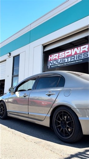 HONDA CIVIC Si - REV9 coilover installation #cars #honda #civic